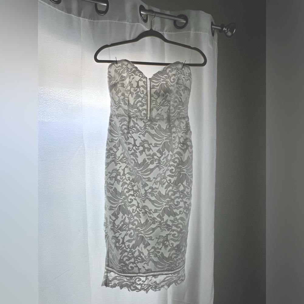 BoHoo Boutique Embroidered Midi Dress​​​​​